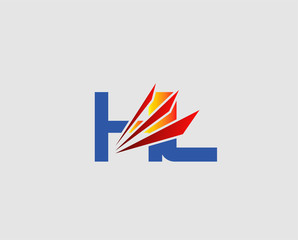 HL letter logo
