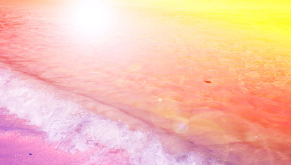 Fototapeta premium sand beach and tropical sea