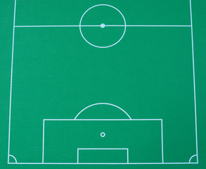 Fußballspielfeld als Hintergrund 