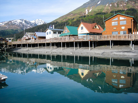 Shops at Seward Boat Harbor