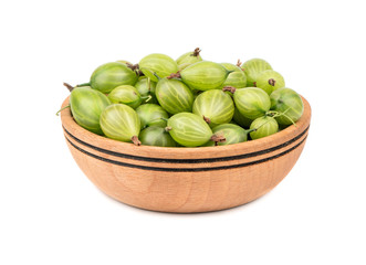Gooseberries in bowl