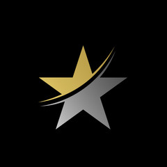 Star symbol logo