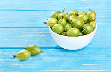 Green gooseberries