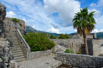 Fototapeta na wymiar Fortress Kanli Kula (Bloody Tower), Herceg Novi, Montenegro