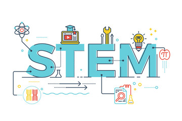 STEM - science, technology, engineering, mathematics © Becris