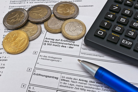 Antrag Privatinsolvenz