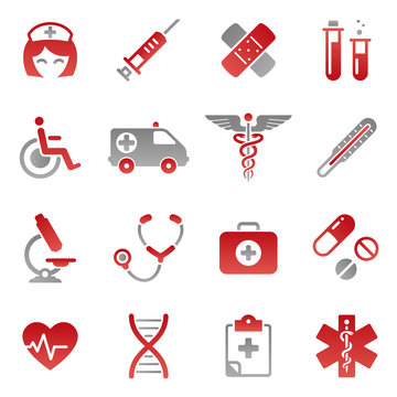 Colored Medical Icons