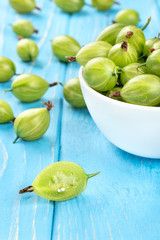 Green gooseberries