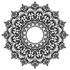 Oriental Abstract Vector Pattern