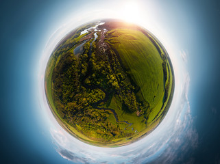 Countryside panorama © Dudarev Mikhail