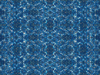 Obraz premium Kaleidoscopic low poly circle style vector mosaic background