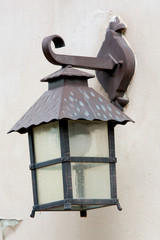 Old city lamp