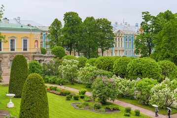 Catherine Park. Town of Pushkin ( Tsarskoe Selo) near St. Peters