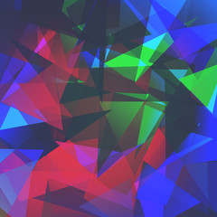 Abstract triangles background for use in your design.
