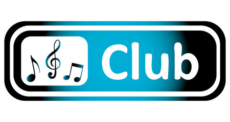 Long icon blue club