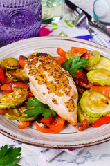 Grilled chicken breast