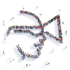 people virtual glasses reality icon