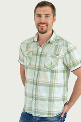 Obraz premium man in a casual style posing