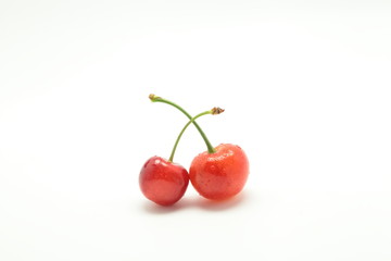 2つのサクランボ