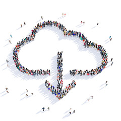 people downloading cloud 3d