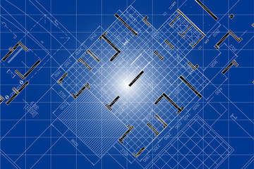 Architectural background, architectural plan, construction drawing