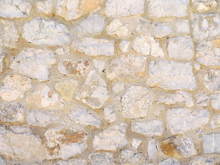 Old stonewall, close up