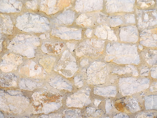 Fototapeta premium Old stonewall, close up
