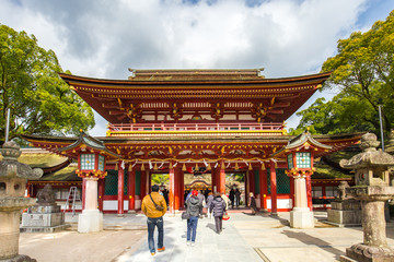 Fototapeta premium Świątynia Dazaifu w Fukuoka, Japonia