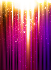 Neon color light stage background cover