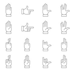Pointing Hand Icon photos, royalty-free images, graphics, vectors & videos | Adobe Stock