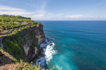 Holiday in Bali, Indonesia - Uluwatu Temple and Beautiful Cliff