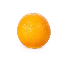 Orange fruit isolated on white background