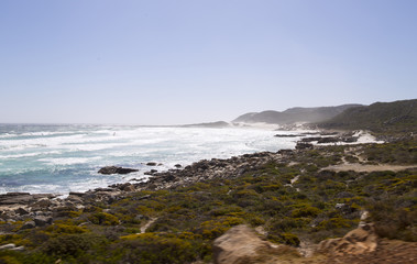 Fototapeta na wymiar Coast at cape point