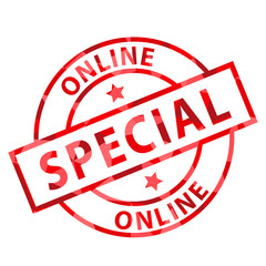 ONLINE SPECIAL marketing stamp