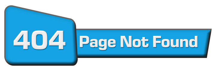 Page Not Found Blue Triangle Horizontal 