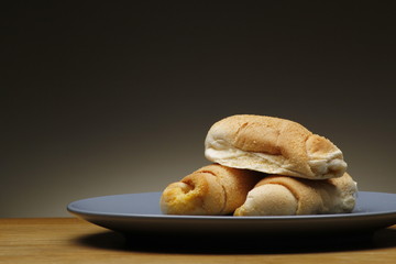 Freshly baked spanish bread