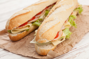 Panini grilled sandwich