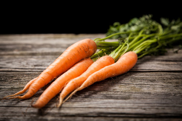 Fresh organic vegetables