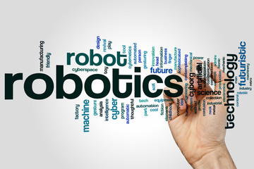 Robotics word cloud