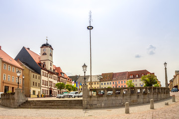 Obraz premium Leisnig, Markt