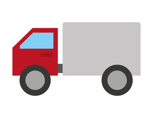 truck  isolated icon design
