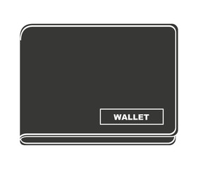 wallet money isolated icon design