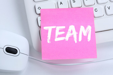 Team Teamwork zusammen arbeiten Business Konzept Arbeit Büro