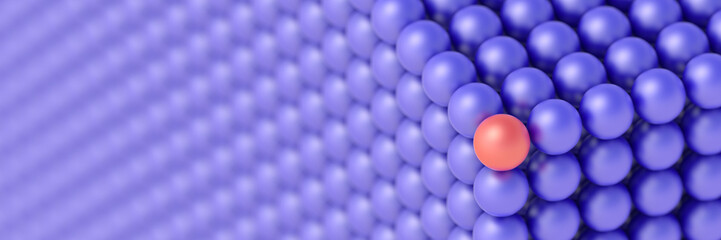 Three dimensional spheres background