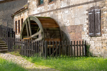 Obraz premium old watermill in operation