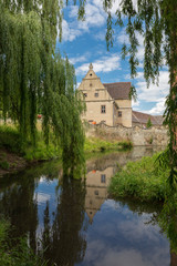 Fototapeta na wymiar historic water castle