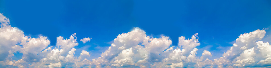 Naklejka na ściany i meble Clouds on a blue sky background