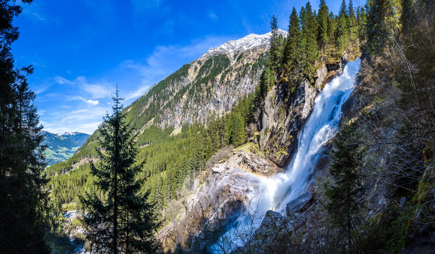 Fototapeta Krimmler Wasserfälle, Salzburger Land, Austria