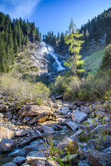 Krimmler Wasserfälle, Salzburger Land, Austria