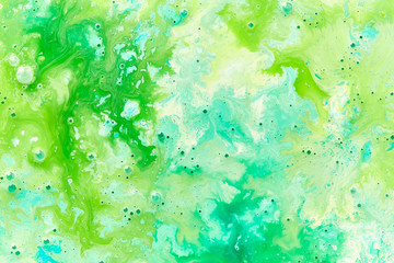 Green paint background